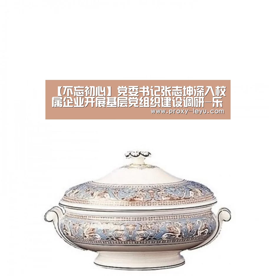 【不忘初心】党委书记张志坤深入校属企业开展基层党组织建设调研-乐鱼体育(图2) 乐鱼