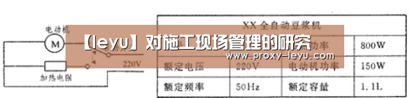 【leyu】对施工现场管理的研究