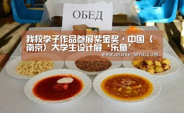 我校学子作品参展紫金奖·中国(南京)大学生设计展‘乐鱼’(图3) leyu中国官网