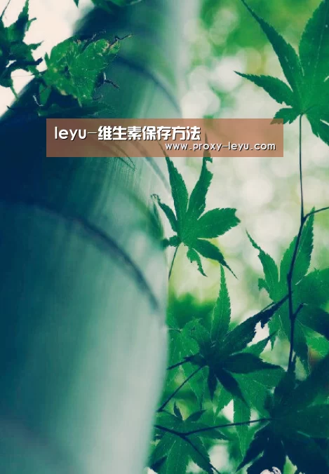 leyu-维生素保存方法(图1) 乐鱼体育